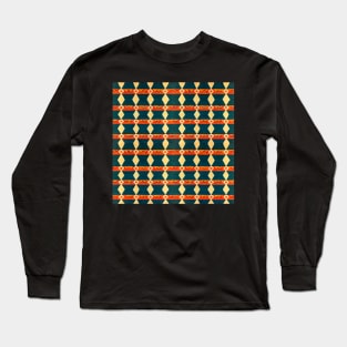 Traditional Aztec pattern, model 4 Long Sleeve T-Shirt